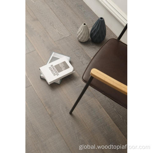 Laminate Oak Wood Oak Flooring Graphic Design Contemporary Indoor White Rustic Factory